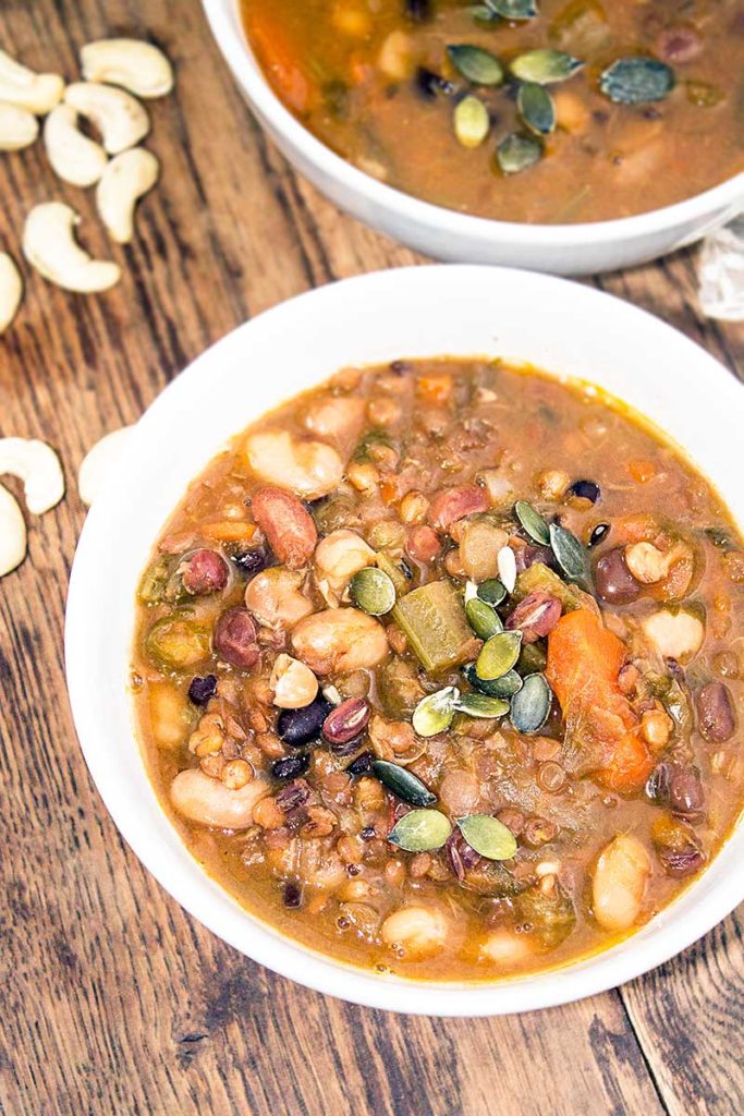 Vegan Italian Bean Soup