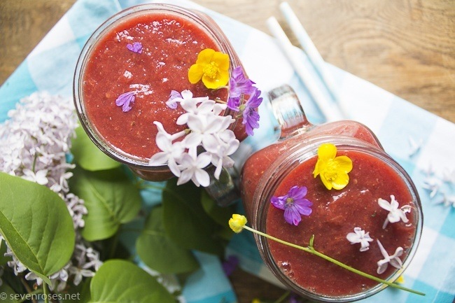 Ruby red antioxidant smoothie