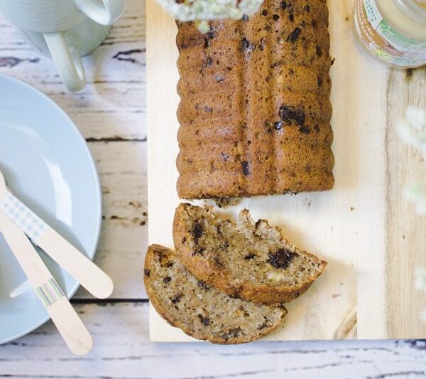 Coconut-Banana bread (one-bowl, Vegan)