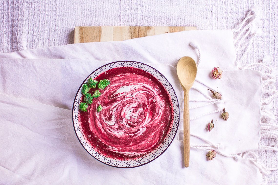 Pink Beet Creamy Soup ♥