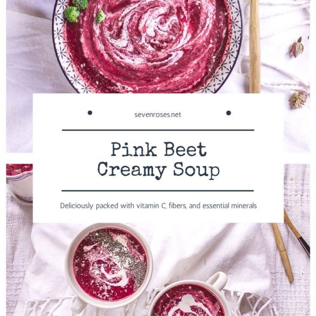 Pink Beet Creamy Soup ♥