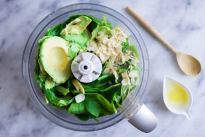 How to make Green Goddess Spinach Pesto