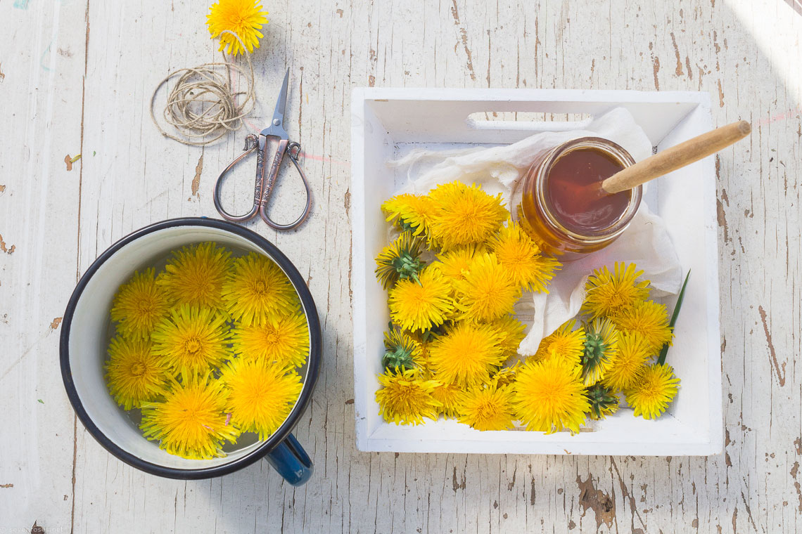 How to make your own Vegan dandelion honey