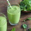 Basil, Lemon Ginger Green Smoothie