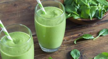 Basil, Lemon & Ginger Green Smoothie