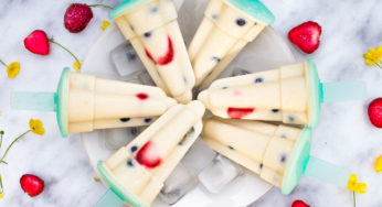 Dairy-free Vegan fruity popsicles