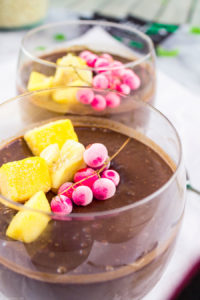 Superfood Chocolate-chia pudding