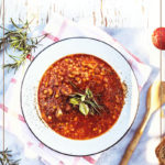 Hungarian red lentil soup