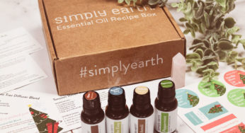 Simply Earth Essential Oil recipe box unboxing + Promo Code!