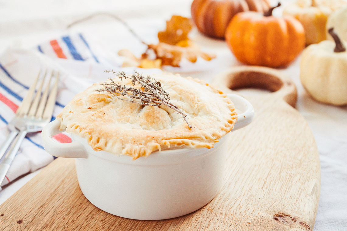 Fall Vegetable Pot Pies