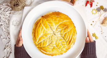 Vegan Frangipani tart: easy Galette des Rois ♕ (King cake)