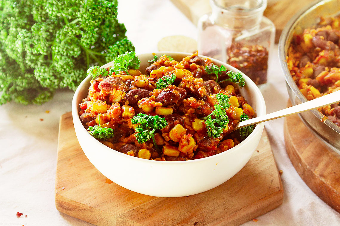 Soul-satisfying, easy Vegan chili