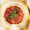 Rustic French tomato tart