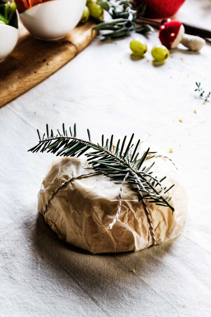 Vegan cheese could also be a perfect DIY holiday gift